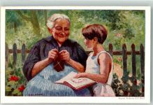 Flugpost Bundesfeier 1928 für das Alter sign. E. Beurmann Bundesfeier Ganzsachen Schweiz Künstlerkarte