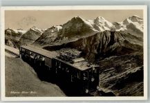 1931 Foto AK Schynige Platte Bahn