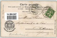 6000 Luzern Lucerne 1901 - Empfangs-Pavillon