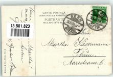 3000 Bern Berne 1909 Lithographie / Künstlerkarte Berner Statuen in der Silvesternacht