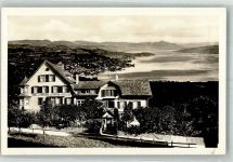 8835 Feusisberg 1933 Foto AK Hotel Pension zur Frohen Aussicht