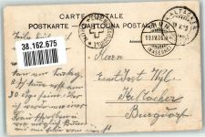 Neues Artilleriegeschütz in Feuerstellung Editon Photoglob 6105 Militär Schweiz 1906