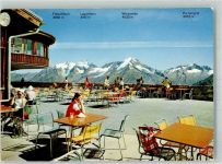 Längfluhhütte Winter Hüttenstempel Gasthaus Längfluh