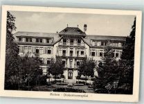 4125 Riehen 1935 Foto AK Krankenhaus Diakonissenspital