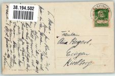 3652 Hilterfingen 1921 Foto AK Hotel