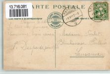 1530 Payerne 1907 BOAKC Lithographie Jugendstil Fete Cantonale des Musique Vaudoises