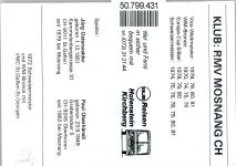 9607 Mosnang - Klub RMV