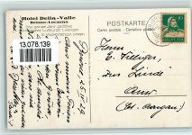 6634 Brione (Verzasca) 1929 - Hotel Della-Valle , gute Erhaltung AK