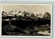 Stanserhorn - Spitze mit den Berneralpen und dem Sarnersee