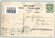 6102 Malters 1905 - Schulhaus Ort lt. Stempel