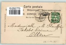 1261 Le Vaud 1903 Lithographie Denkmal Souvenir du Centenaire