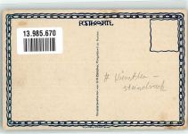 3987 Riederalp Künstlersteindruck sign. Züricher, V.W. Kirche Riederalp