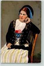 8000 Zürich - Frau Festkleid