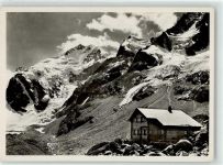 Bovalhütte 1933 - Bahnpost Räthische Bahn Gasthaus