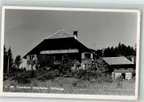 3132 Riggisberg 1946 Foto AK Pension Ferienheim Sonnhalde Giebelegg