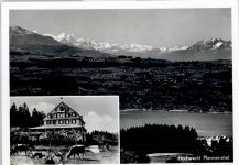 Pfannenstiel Stäfa Gebrauchsspuren Hotel Hochwacht, Rigi, Pilatus, Berneralpen