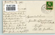 9473 Gams 1927 Foto AK Pension Keller, Gamserberg