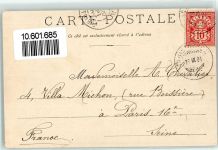 1873 Val-d'Illiez 1901 - Bäuerin mit Ziege