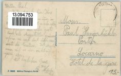 3624 Goldiwil (Thun) - Hotel Jungfrau