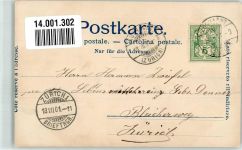 8700 Küsnacht ZH 1901 Gebrauchsspuren Denkmal Snell