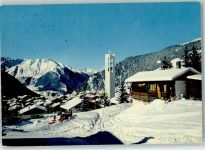 1936 Verbier - Kirche Winter