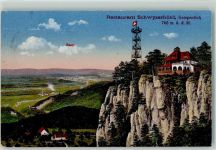 Gempenfluh 1921 - Restaurant Schwyzerhüsli Wappen