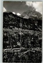 Bel Oiseau Foto AK Wasserkraftwerk de Barberine