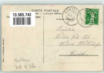 8825 Hütten 1909 Foto AK Pension Laubegg