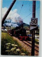 1820 Montreux 1979 Foto AK Eisenbahn Dampflokomotive Museumsbahn