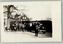 9200 Gossau SG Foto AK Auto Bahnhof Ort handschriftlich