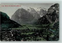 8753 Mollis 1909 - Vue generale, gute Erhaltung AK