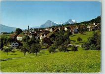 7307 Jenins - Blick gegen Gonzen und Alvier