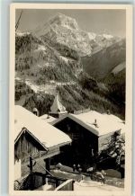 1882 Gryon - Pension Le Chalet et Muverans Winter