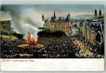 8000 Zürich - Bögg Verbrennung Sechseläuten