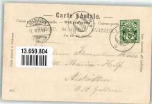 8890 Flums 1900 - Spinnerei Schlitzbach Schloss Gräpplang