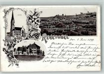 9038 Rehetobel BOAKC Lithographie Kirche Gupf