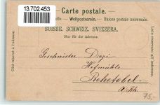 9038 Rehetobel BOAKC Lithographie Kirche Gupf