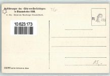 8253 Diessenhofen 1908 - Aufführung des Götz von Berlichingen 2 Akt Bamberger Bischofshofe
