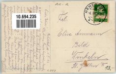 9038 Rehetobel 1922 - Kirche