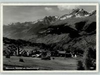 7134 Obersaxen Meierhof - Obersaxen Meierhof mit Brigelserhörner