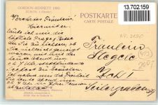 8000 Zürich BOAKC Gordon-Bennett 1909 Sieger Ballon Helvetia 1908