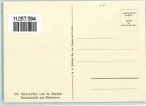 2520 La Neuveville Künstlerkarte am Bielersee C. Zeltner