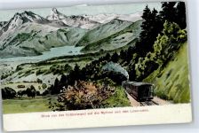 Kleiner Mythen Künstlerkarte Kräbelwand , Bergbahn