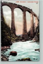 Albulabahn 1911 - Landwasser Viadukt