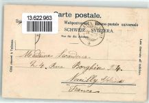 1618 Châtel-St-Denis Prägedruck Briefmaren Wappen Lithographie