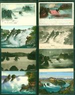 Rheinfall Lot mit 16 AK, ca. 1898-1930; überwiegend gute Erhaltung, größtenteils gelaufen Sammlung Schweiz Kleinposten bis 20