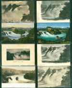 Rheinfall Lot mit 16 AK, ca. 1898-1930; überwiegend gute Erhaltung, größtenteils gelaufen Sammlung Schweiz Kleinposten bis 20