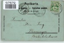 4418 Reigoldswil 1905 BOAKC Mondschein Lithographie