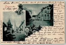 2088 Cressier NE 1908 - Hotel Bahnpost Nr 2