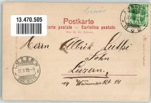 2088 Cressier NE 1908 - Hotel Bahnpost Nr 2